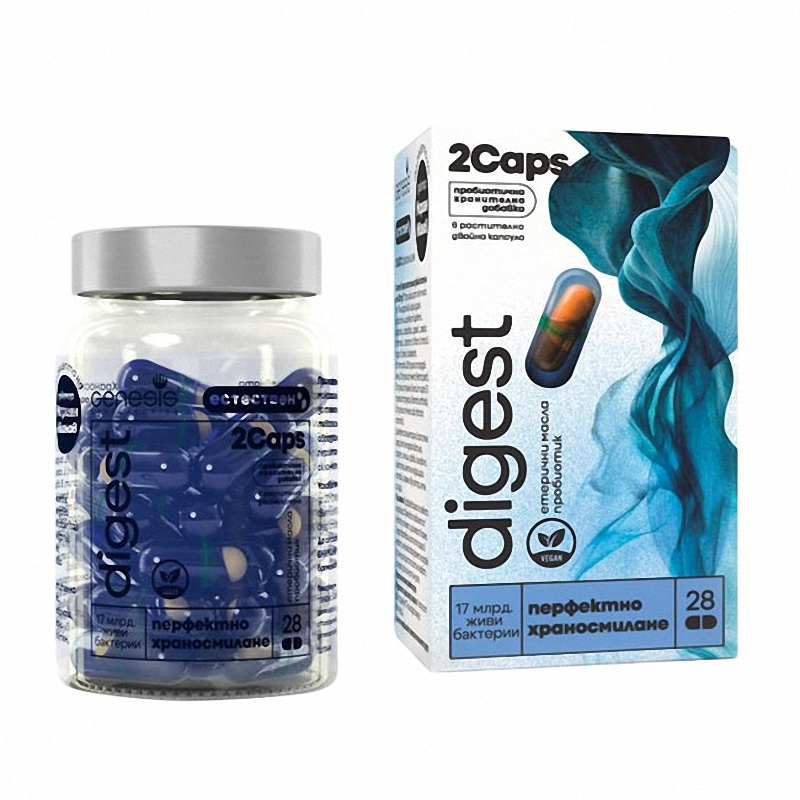 Probiotic Food Supplement 2 Caps Digest 28 capsules