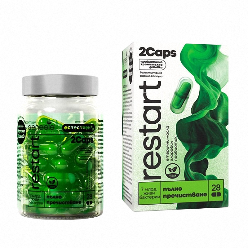 Probiotic Food Supplement 2 Caps Restart 28 capsules